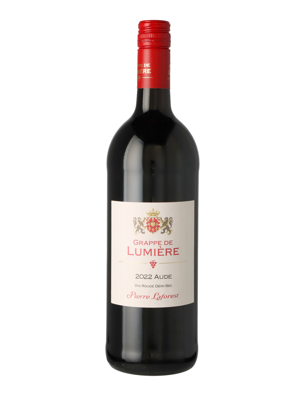 Grappe de Lumière Rouge, Cuvée, IGP, l'Aude, halbtrocken, 1,0 l