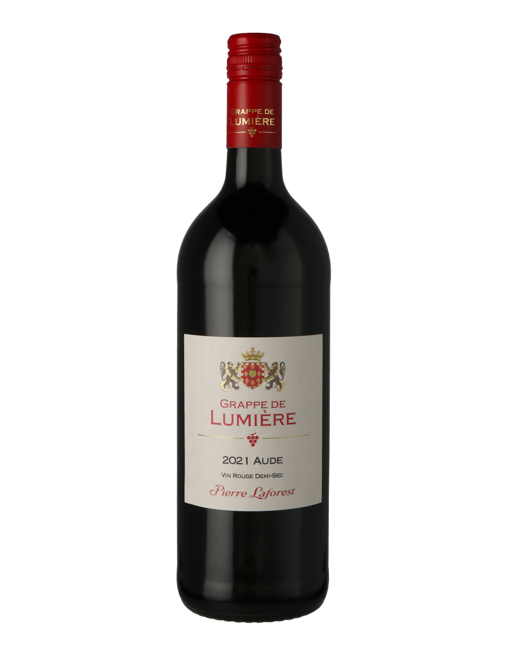 Grappe de Lumière Rouge, Cuvée, IGP, l'Aude, halbtrocken, 1,0 l