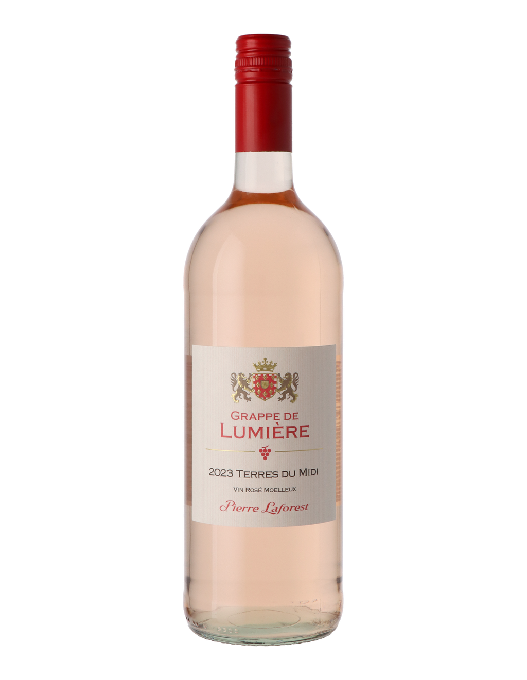 Grappe de Lumière Rosé, Cuvée, IGP, Terres du Midi, lieblich, 1,0 l
