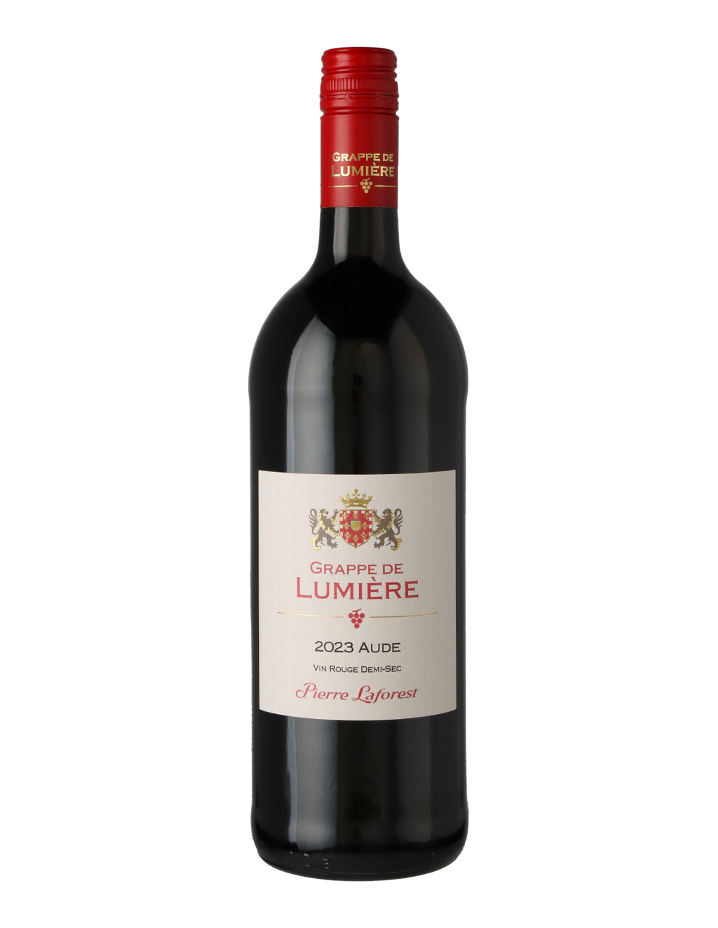 Grappe de Lumière Rouge, Cuvée, IGP, l'Aude, halbtrocken, 1,0 l