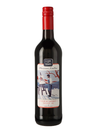 L'air du temps Monsieur Lautrec, Cabernet Sauvignon, IGP, Pays d'Oc, trocken