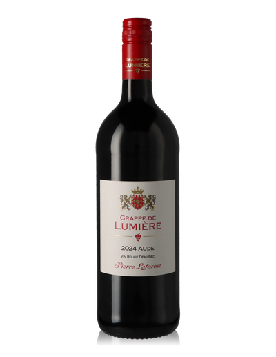 Grappe de Lumière Rouge, Cuvée, IGP, l'Aude, halbtrocken, 1,0 l