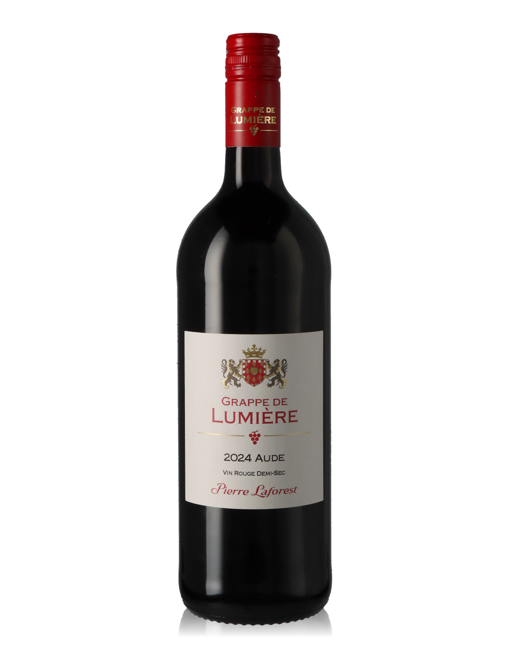 Grappe de Lumière Rouge, Cuvée, IGP, l'Aude, halbtrocken, 1,0 l