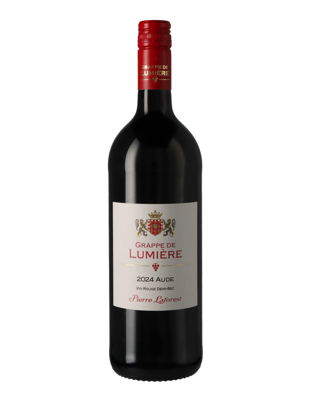 Grappe de Lumière Rouge, Cuvée, IGP, l'Aude, halbtrocken, 1,0 l