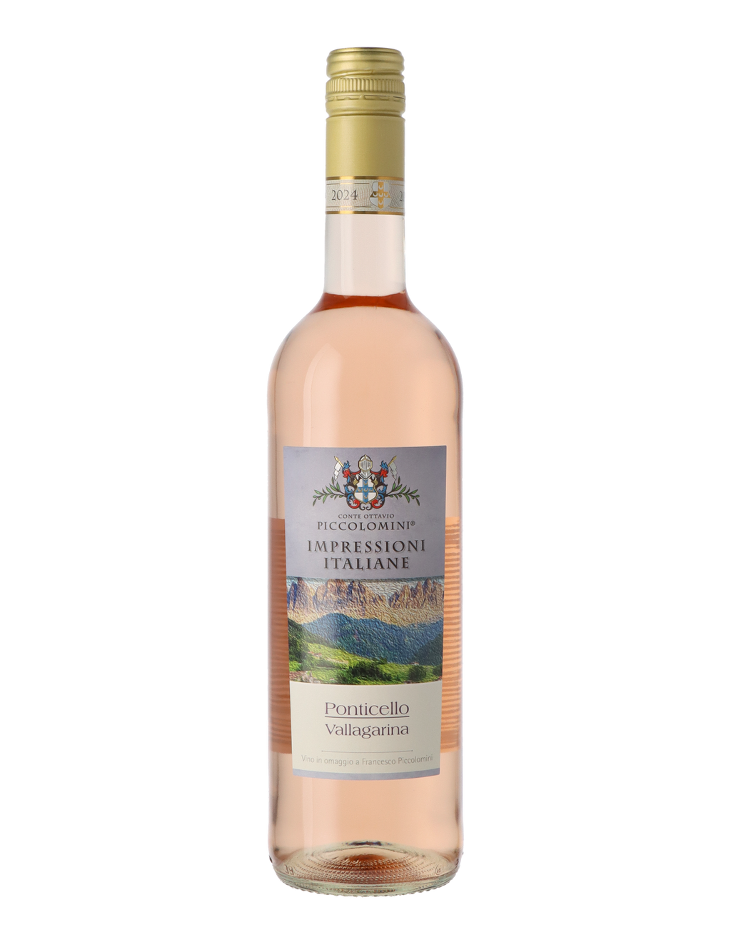 Piccolomini Ponticello Vallagarina Rosato, Cuvée, IGP, Trentino, süß