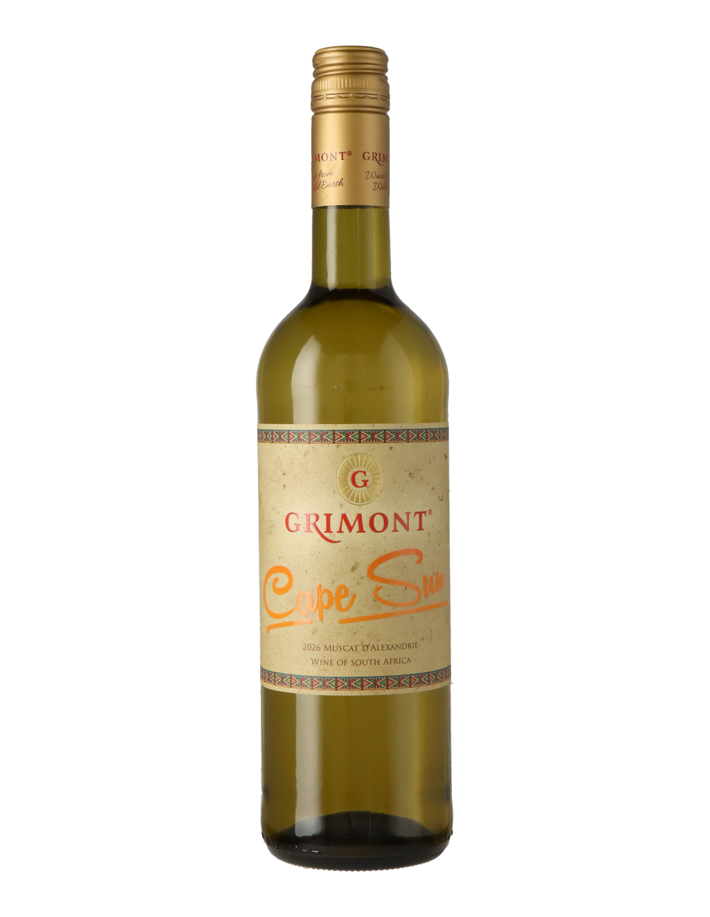 Grimont "Cape Sun" Muscat d' Alexandrie, W.O., Western Cape, süß