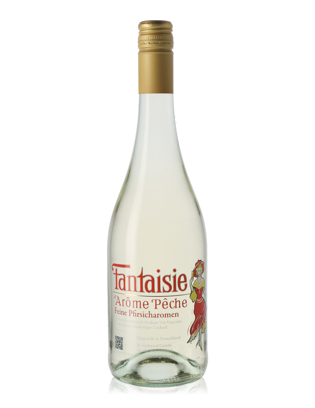 Fantaisie Pêche, aromatisierter weinhaltiger Cocktail
