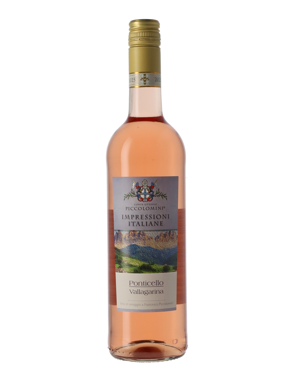 Piccolomini Ponticello Vallagarina Rosato, Cuvée, IGP, Trentino, süß