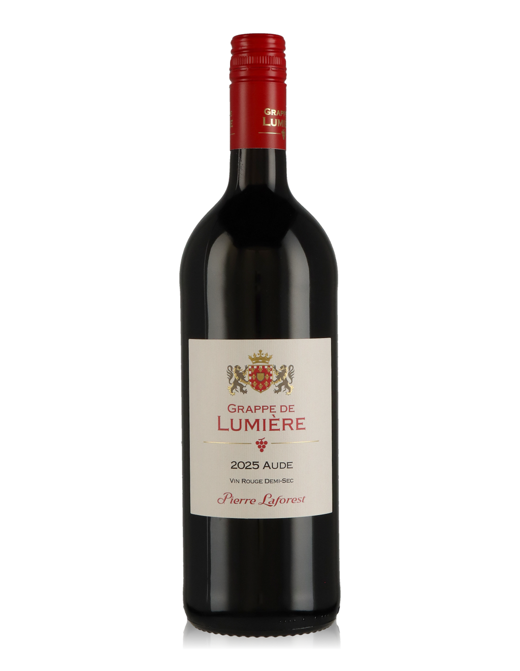 Grappe de Lumière Rouge, Cuvée, IGP, l'Aude, halbtrocken, 1,0 l