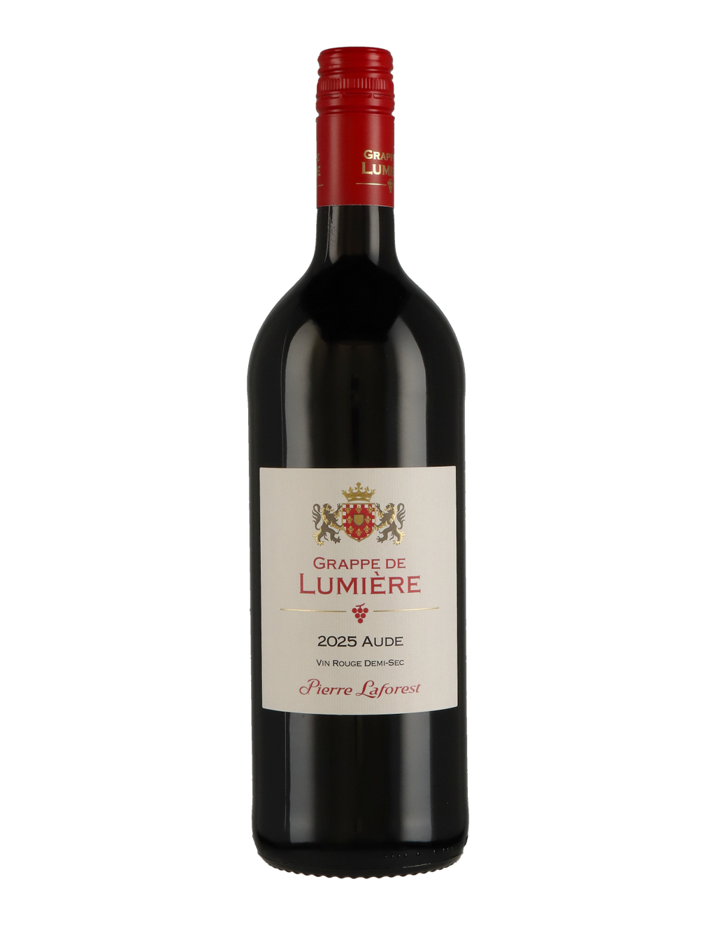 Grappe de Lumière Rouge, Cuvée, IGP, l'Aude, halbtrocken, 1,0 l