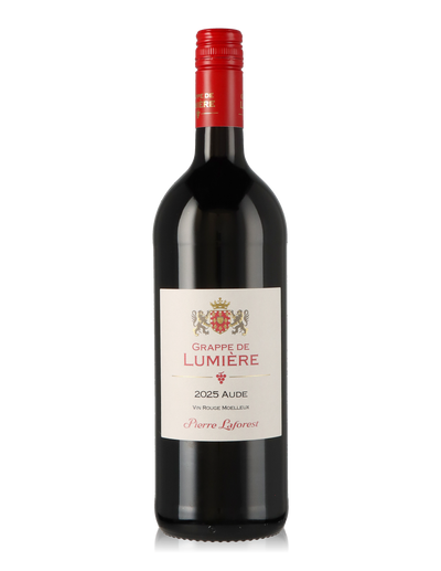 Grappe de Lumière Rouge, Cuvée, IGP, l'Aude, lieblich, 1,0 l