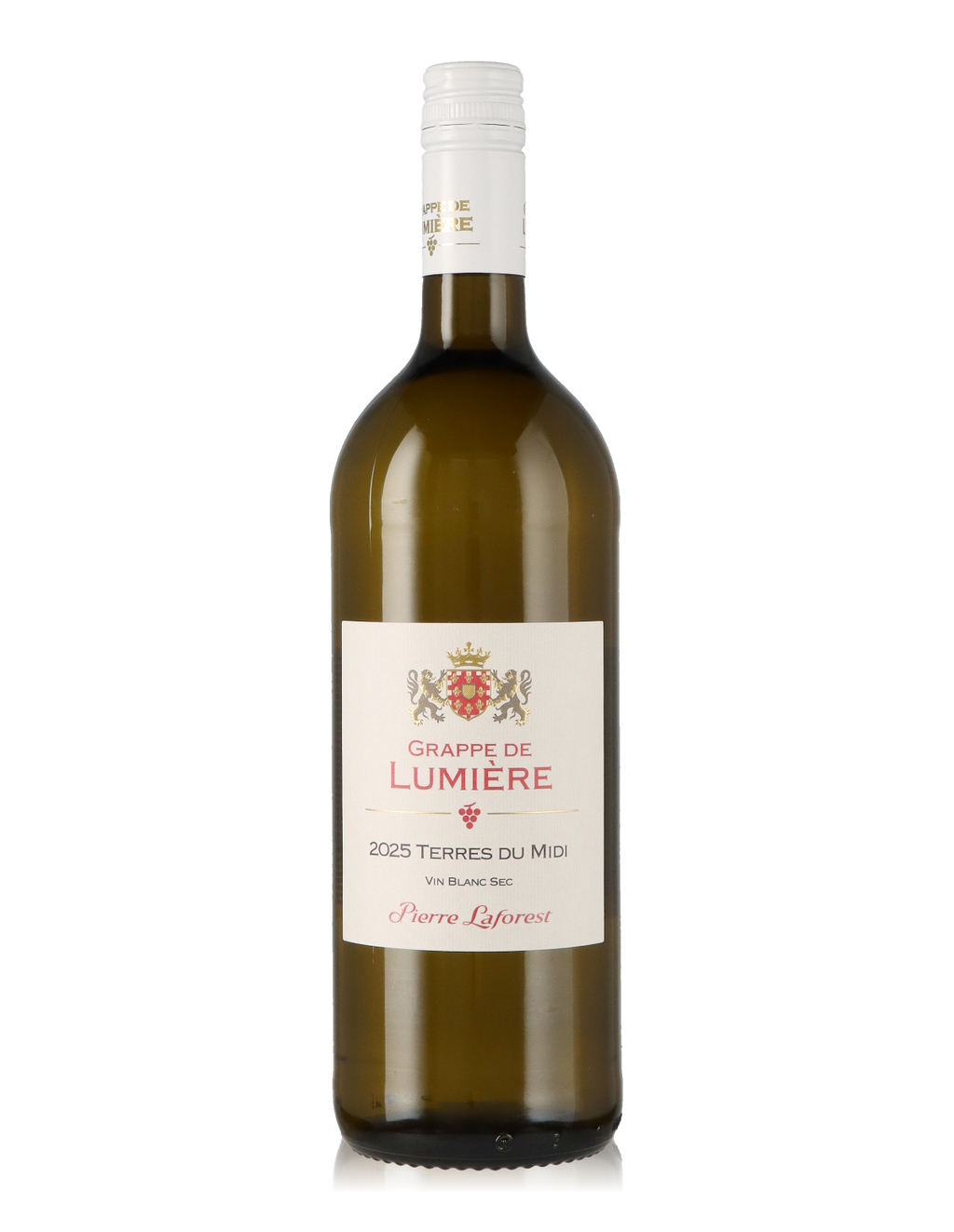 Grappe de Lumière Blanc, Cuvée, IGP, Terres du Midi, trocken, 1,0 l