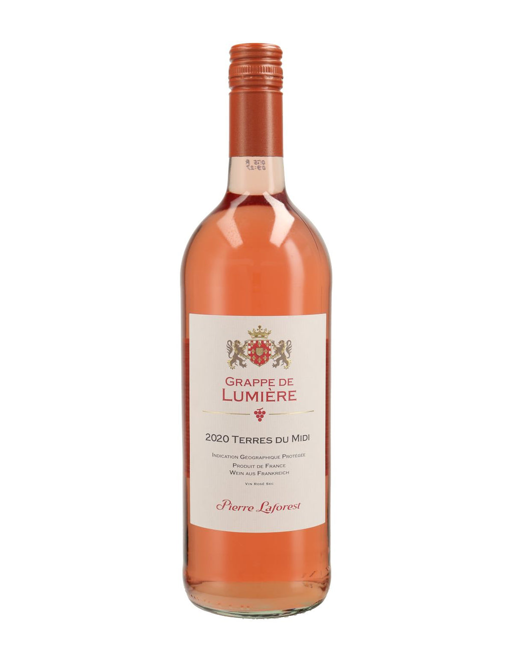 Grappe de Lumière Rosé, Cuvée, IGP, Terres du Midi, trocken, 1,0 l
